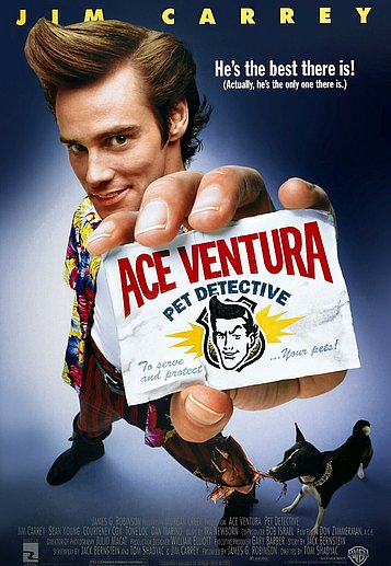 Filmplakat des Films Ace Ventura - Ein tierischer Detektiv