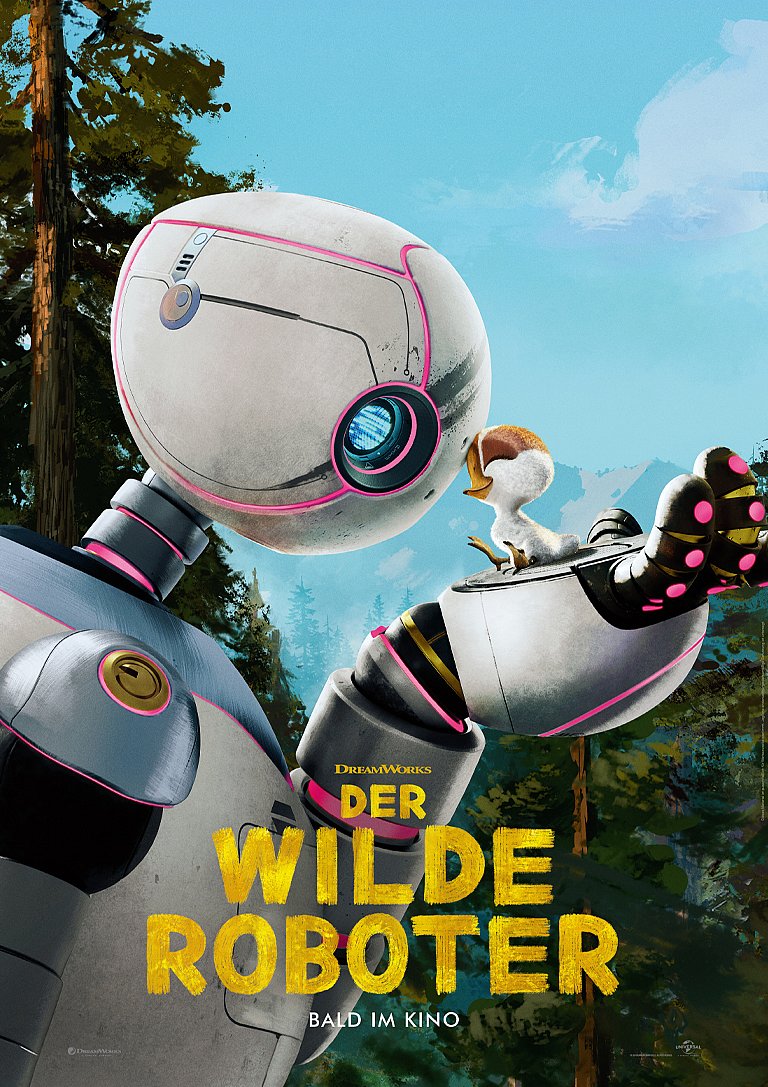 Filmplakat des Films Der wilde Roboter