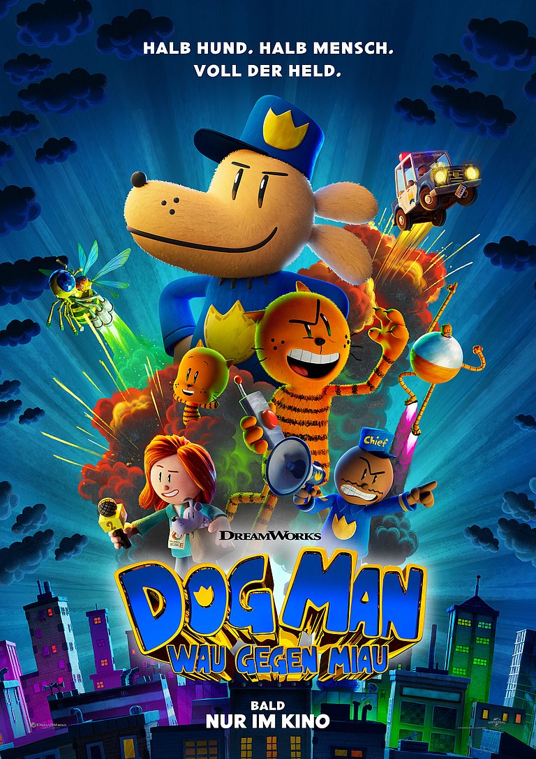 Filmplakat des Films Dog Man: Wau gegen Miau