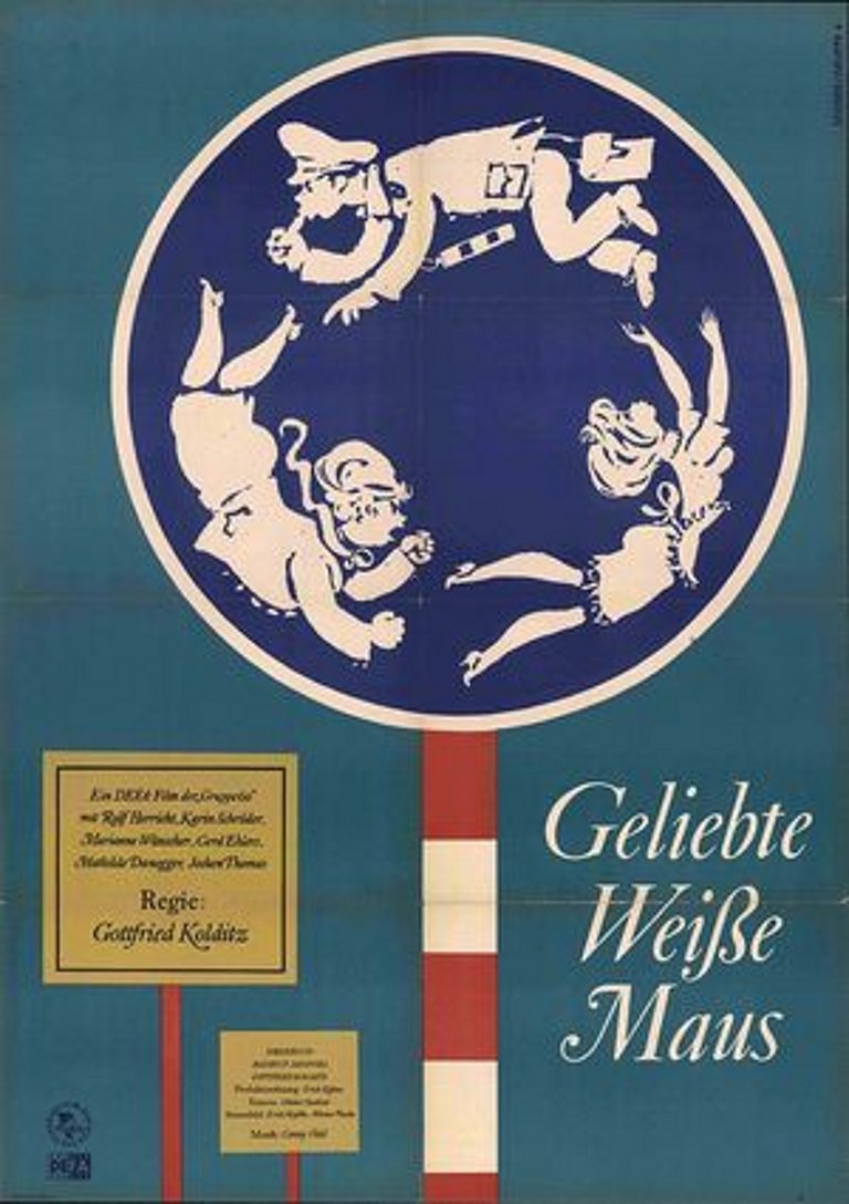 Filmplakat des Films Geliebte weiße Maus